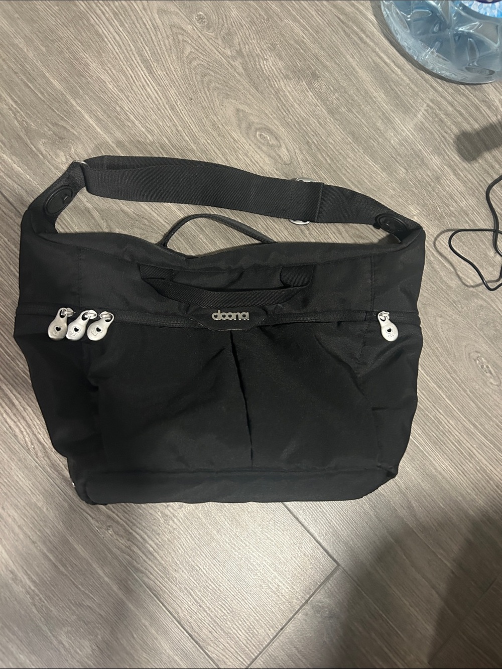 Doona Black Diaper Bag Tote